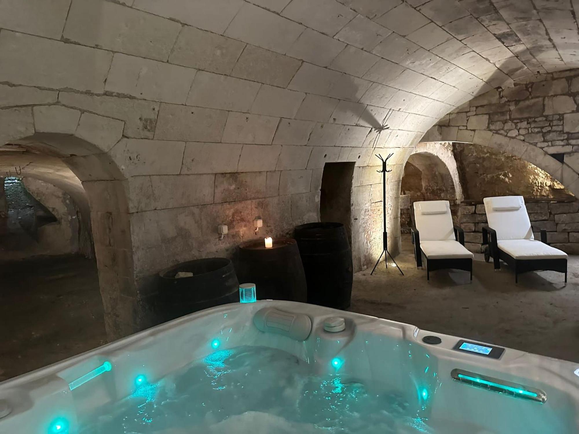 Gite Au Boom Coeur En Options Spa Et Repas Tourtenay Ngoại thất bức ảnh